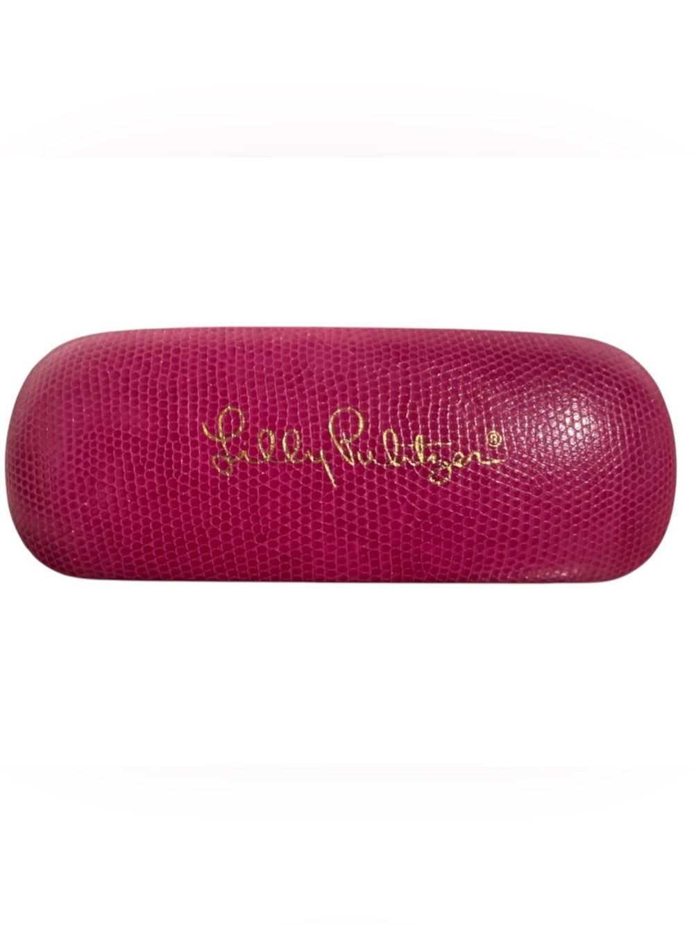 Lilly Pulitzer Pink Hard Shell Glasses Sunglasses Case